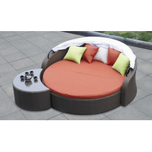 Outdoor Bed Beach Rattan Lounge Design Modern